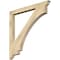 Ekena Millwork Imperial Traditional Rough Sawn Bracket, Douglas Fir, 4"W x 48"D x 48"H BKT04X48X48IMP01RDF - alternate 1